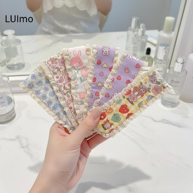 LUImo Tóc Viền Stier 5 Bộ Họa Tiết Hoa Dễ Thương Giữ Mạnh Mẽ Miếng Dán Tóc Trước Để Làm Sạch Da Mặt SBS