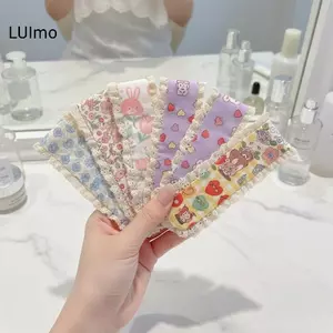LUImo Hair Fringe Miếng Dán Dành Cho Nữ Bộ Băng Đô Quấn Tóc Hoa Dễ Thương Có Thể Tái Sử Dụng Miếng Dán Đầu Trước Để Sử Dụng Hàng Ngày SBS