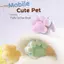 TRTR Móng Tay Nhựa Nghệ Thuật Làm Sạch Bụi Bàn Chải Bule Bàn Chải Cat Paw Gel Bụi Làm Sạch Trang Điểm Hình Vòng Bàn Chải Mềm Dụng Cụ Làm Móng VN