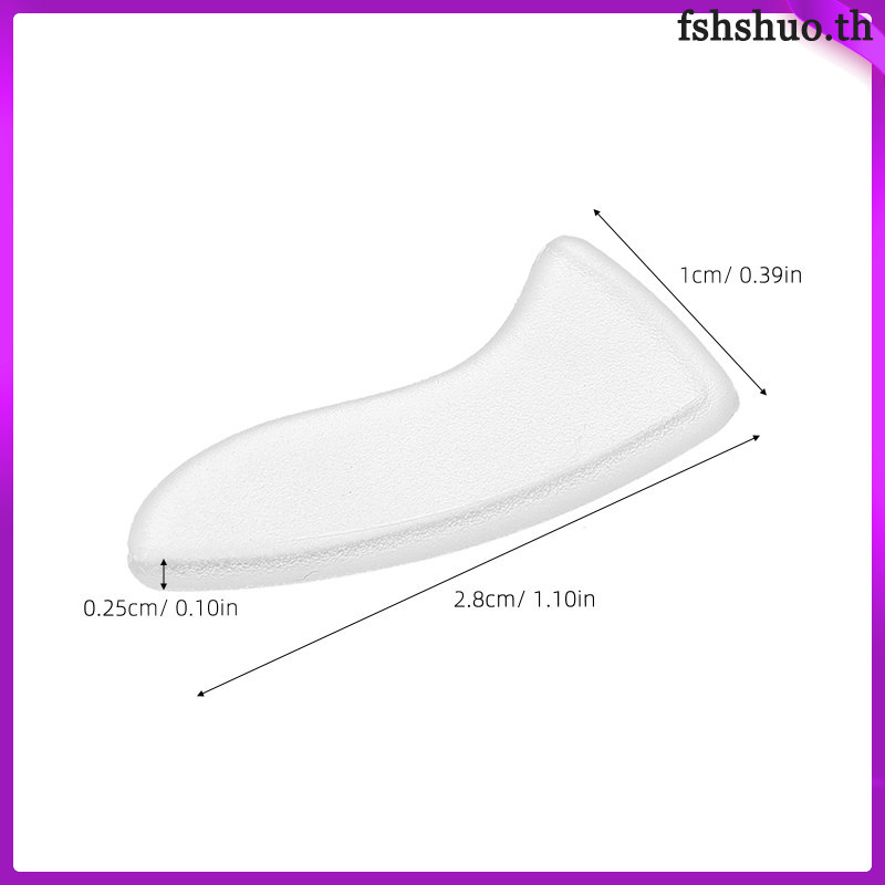 250 Chiếc Tay Có Điểm Bảo Vệ Ngón Tay Góc 2.80X1.00X0.25CM PP Trắng