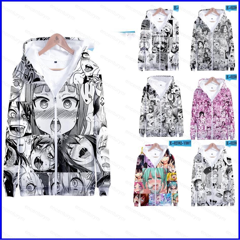 GN Rem Alisister Nam Nữ Áo Khoác Ahegao Mặt Anime 3D In Áo Chui Đầu Cosplay Áo NG