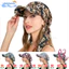 Mũ trùm đầu mùa hè EBINLANDS, có vành quấn tóc Mũ bóng chày, Mũ Turban đa năng in hoa thời trang Trang phục hàng ngày