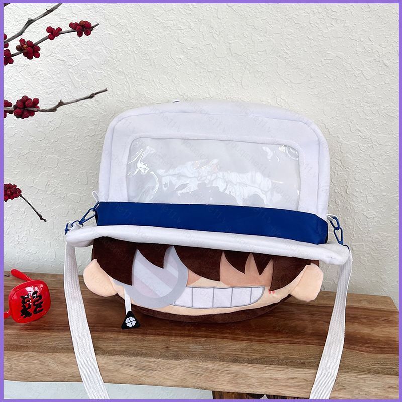 SQ11 Thám Tử Lừng Danh Conan Túi Đeo Vai Hoạt Hình Anime Túi Đeo Ngang Thời Trang Dung Tích Lớn Ba Lô Đa Năng