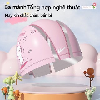 Bộ Mũ Bơi Trẻ Em Chống Sương Mù Nhìn Rộng Silicon Chống Thấm Nước Bể Bơi Đi Biển