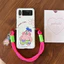 Dành Cho Samsung Galaxy Z Flip3 Flip4 Flip5 Flip6 Flip7 Ốp Lưng Hoạt Hình Dễ Thương SpongeBob Patrick PC Cứng Lật Điện Thoại Vỏ Cho Samsung Galaxy Z Flip 7 FE 6 5 4 3 5G