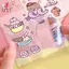MJnmc 20 Chiếc Họa Tiết PET Hoạt Hình Thêu Sò Dễ Thương Stier DIY Sổ Tay Kawaii Stiers Trang Trí Văn Phòng Phẩm Tiếp Liệu Mới