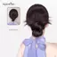 AqToCna Tổng Hợp Tóc Giả Bun Lười Tóc Chignon Vũ Công Nữ Thịt Viên Đầu Kẹp Tóc Tạo Kiểu Phụ Kiện Tóc AqToCna