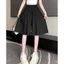 Quần Giả Váy Dáng Lỡ Nhún 2 Tầng Cạp Chun – Che Đùi, Tôn Dáng, Big Size Mặc Mát QL01