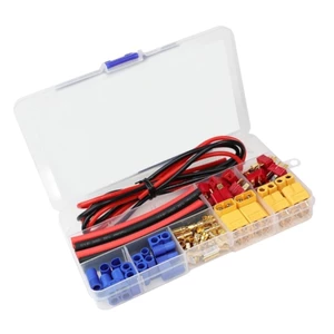 BTM 62 Cái T Loại XT60 EC3 Nam Nữ Kết Nối Bộ Dây Điện