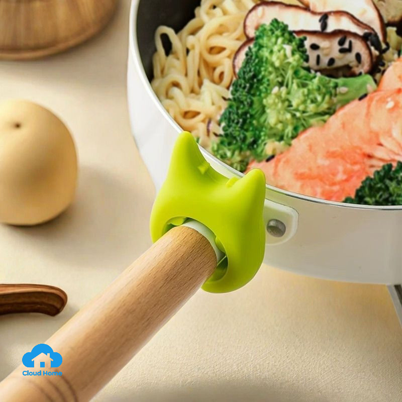 Giá đựng đồ nhà bếp bằng silicon, giá để thìa, muỗng, xẻng nấu ăn.