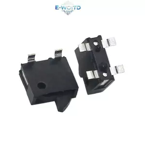 E-WOITD 10 Cái KFC-W-14 4 Pin Mini Trượt Công Tắc Đặt Lại Micro Chuyển Đổi Công Tắc Thu Nhỏ Giới Hạn Cột Dọc 16V 100mA E-WOITD