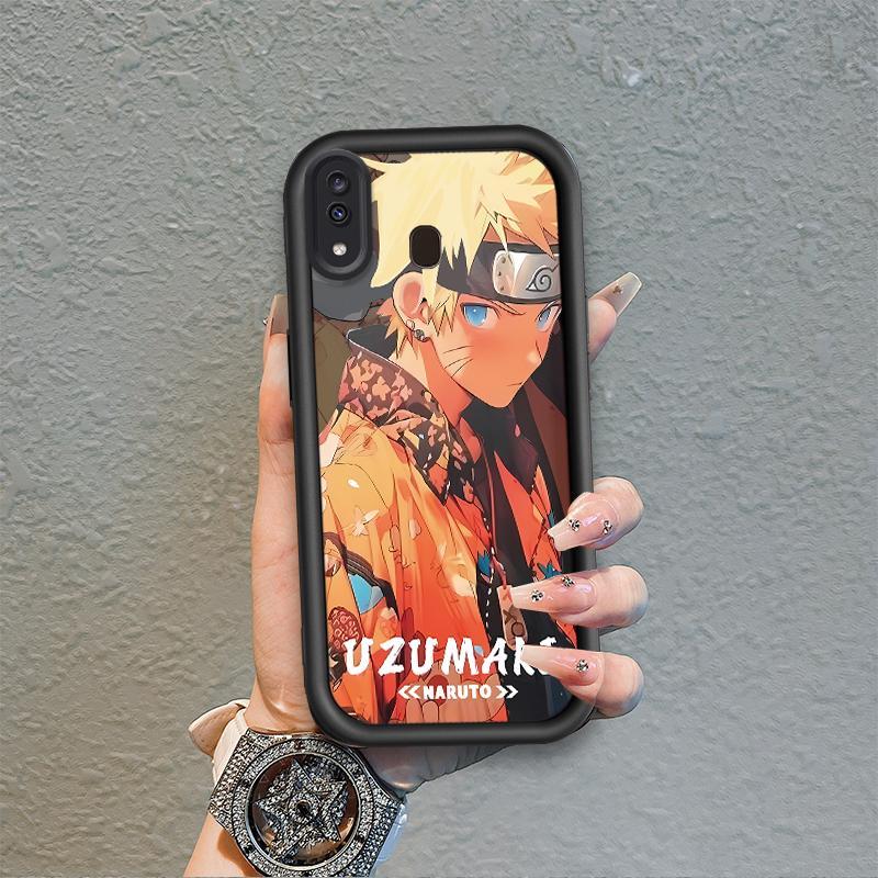Ốp Lưng Cho Samsung A20 A30 Hoạt Hình Silicon Điện Thoại Thông Minh Mềm TPU One Piece Naruto Mắt Thiên Thần Chống Sốc Ốp Lưng