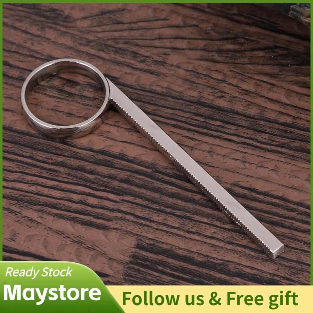 Maystoree Trumpet Nhẫn thay thế kim loại Trượt cho