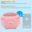 apill Gatams Loa không dây Mini Máy nghe nhạc cầm tay Silicone Mic tích hợp cho gia đình (Màu xanh da trời)