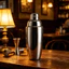 Thanh thép không gỉ Cocktail Shaker Rust Chống ăn mòn Dã ngoại cắm trại ngoài trời