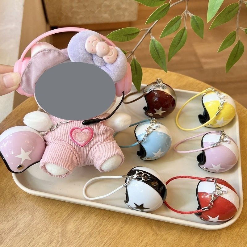 Mũ bảo hiểm cho bé Satchel nhỏ Giá trị cao Dopamine Búp bê sang trọng Phụ kiện búp bê thời trang