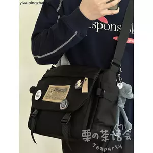 Dụng Cụ Nhật Bản Retro Túi Đựng Nam Hợp Thời Trang Sinh Viên Đại Học Túi Đeo Vai Phiên Bản Hàn Quốc Dung Tích Lớn Mes