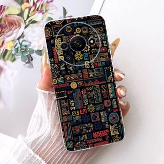 Dành Cho Xiaomi Redmi A3 A3x 4G Vỏ Rồng Sang Trọng Mát Hổ Sói Sư Tử Da Báo Động Vật In Bìa Mềm Cho Poco C61 C 61 Vỏ Điện Thoại