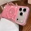 Ốp điện thoại từ tính điểm sóng thời trang cho iPhone 17 Pro Max 16 13 14 15 pro max Bảo vệ ống kính chống rơi Vỏ cứng bảo vệ điện thoại