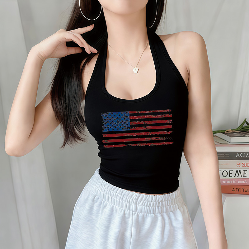 Áo Yếm Croptop Choàng Cổ Hở Lưng Ôm Body Nữ | Áo Thun | Cotton Thun Mềm Co Giãn | Tôn Dáng Gợi Cảm Sexy Siêu Hot Mới#031