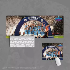 3CDN394939Manchen Mouse Pad Bàn phím văn phòng quá khổ Bàn phím bóng đá Đồ dùng cho sinh viên Nhật Bản Harlando