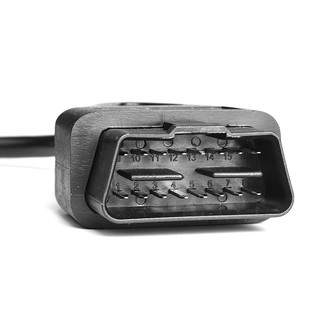 Bộ chuyển đổi công cụ giao diện chẩn đoán ô tô OBD2 16pin Đầu nối nam Cáp mở rộng sang đầu cắm nữ