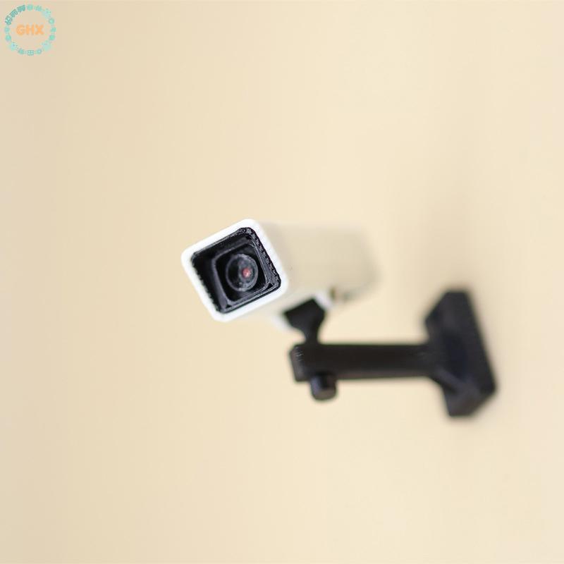 GHX 1 / 12 Nhà Búp Bê Mini Camera Giám Sát Mô Hình Sống Động Như Thật Mini Có Gắn Cho Nhà Búp Bê Trang Trí Nhà Cửa DIY Cảnh Phụ Kiện VN