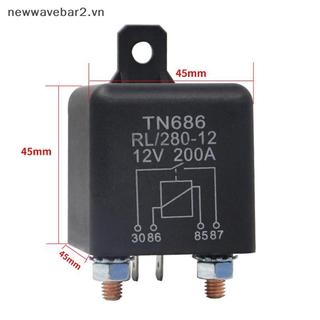 [Mới] Rơle khởi động dòng điện cao 200A 100A 12V / 24V Điện ô tô Rơle khởi động dòng điện nặng Rơle ô tô.