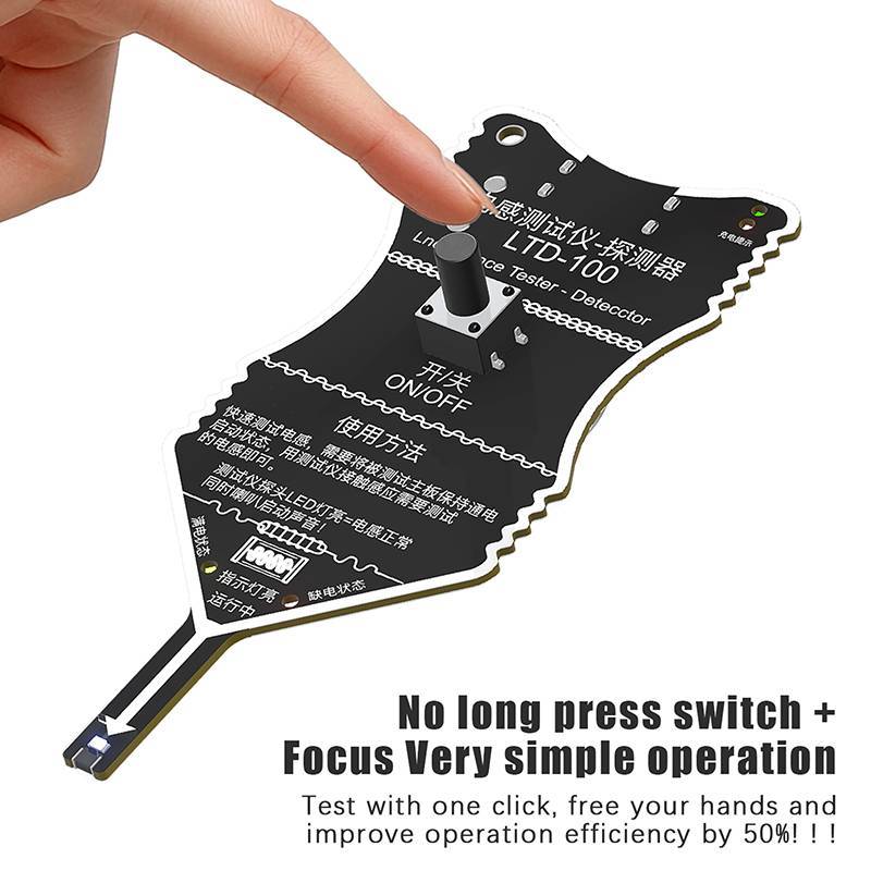 POWER LTD-100 Bo Mạch Chủ Máy Kiểm Tra Cuộn Cảm Công Cụ Phát Hiện Cho PC Bo Mạch Chủ Sửa Chữa Điện Từ Cảm Ứng Qui Lỗi Che.