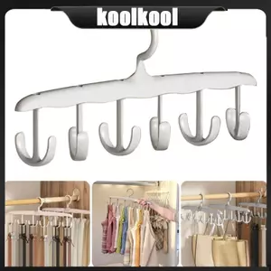 Móc treo quần áo tiết kiệm không gian xoay 360 độ Kool cho tổ chức