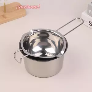 Nồi nóng chảy sáp nến với nồi thép không gỉ để nấu chảy Bộ dụng cụ làm sáp xà phòng kẹo sô cô la