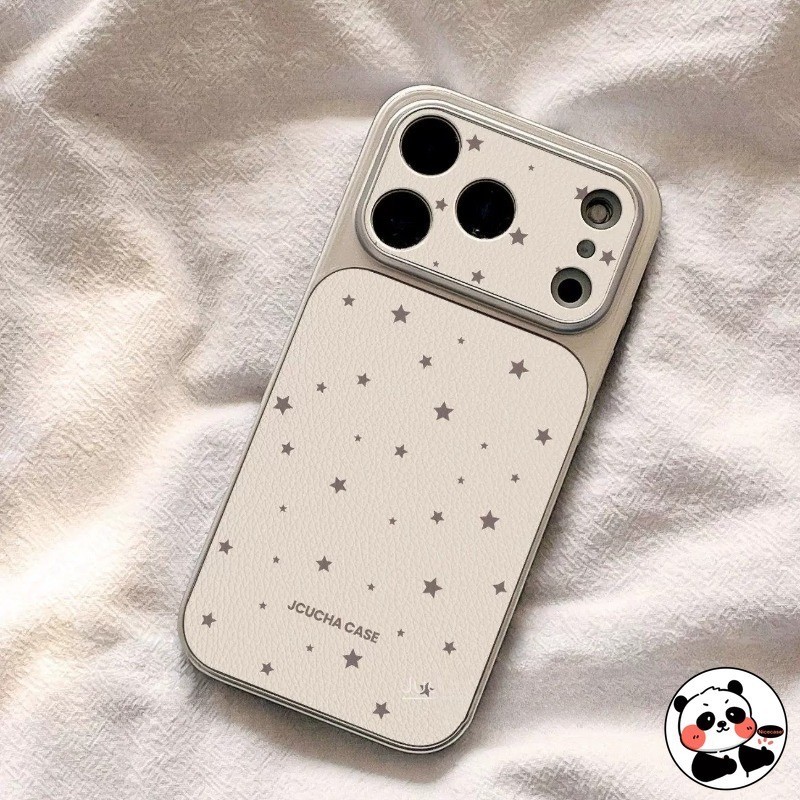 Ốp Điện Thoại Ngôi Sao Dễ Thương Cho Vivo Y05 Y04 Y04S Y03 Y03T Y02 Y02S Y02T Y02A Y01A Y77 Y75 Y72 Y58 Y56 Y95 Y93 Y91C 5G 4G Da PU Ins Style 3D Vỏ Hoạt Hình Mềm Đơn Giản