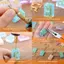 Bộ máy khoan điện Pealike kèm 10 mũi khoan, phù hợp DIY trang sức epoxy