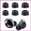 Chống Trơn Trượt Silicone Mềm Tai Nghe Tai Nghe Ốp Lưng Nút Tai Cho Samsung 2 Pro 6 Chiếc Eartip Tai Đầu Tai Đầu Earcaps lyuvn