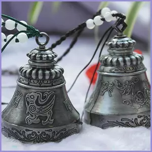 Chuông Trung Quốc 2 Chiếc Trung Quốc Phong Thủy Rồng Phượng Hoàng Chuông Chuông Trang Trí Rồng & Phượng Hoàng Truyền Thống Trung Quốc mueadsyvn