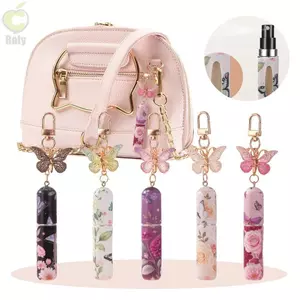 Chai Nước Hoa Mini ROLY, Chai Xoay Xịt 5ml Trống, Máy Phun Bảo Quản Di Động Có Thể Đổ Lại Hộp Đựng Mỹ Phẩm Rỗng
