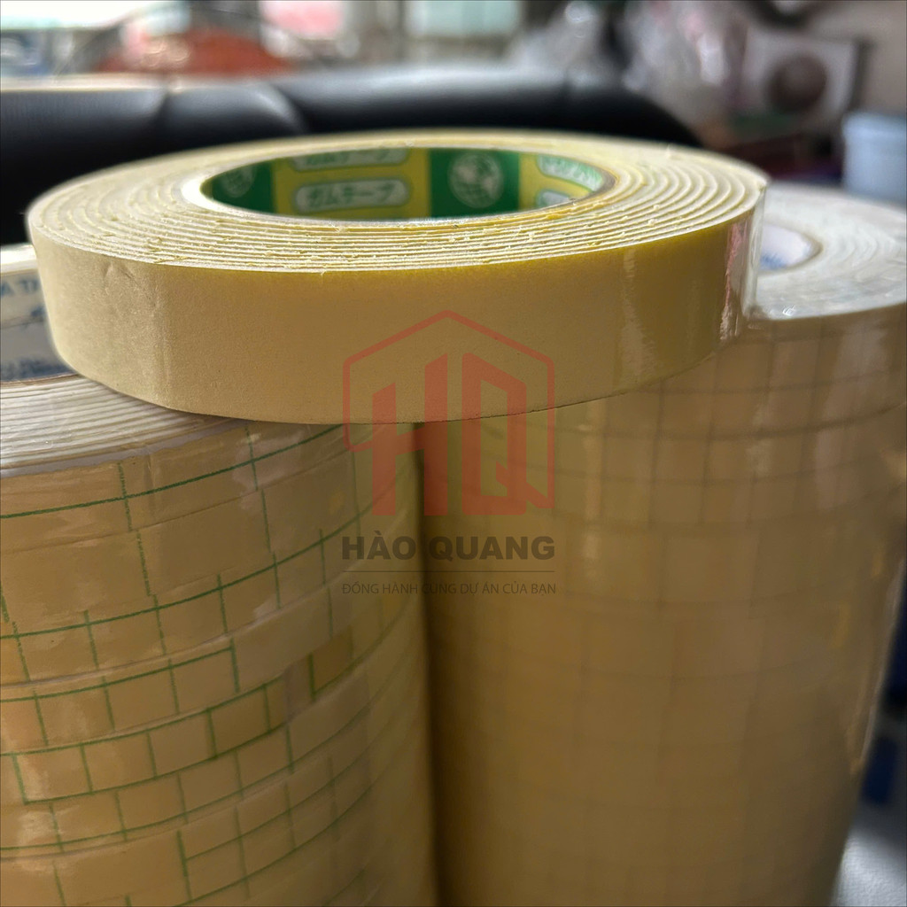 Băng Keo Xốp 2 Mặt Siêu Dính – Keo Dán Hai Mặt, Chống Nước, Dán Đa Dụng