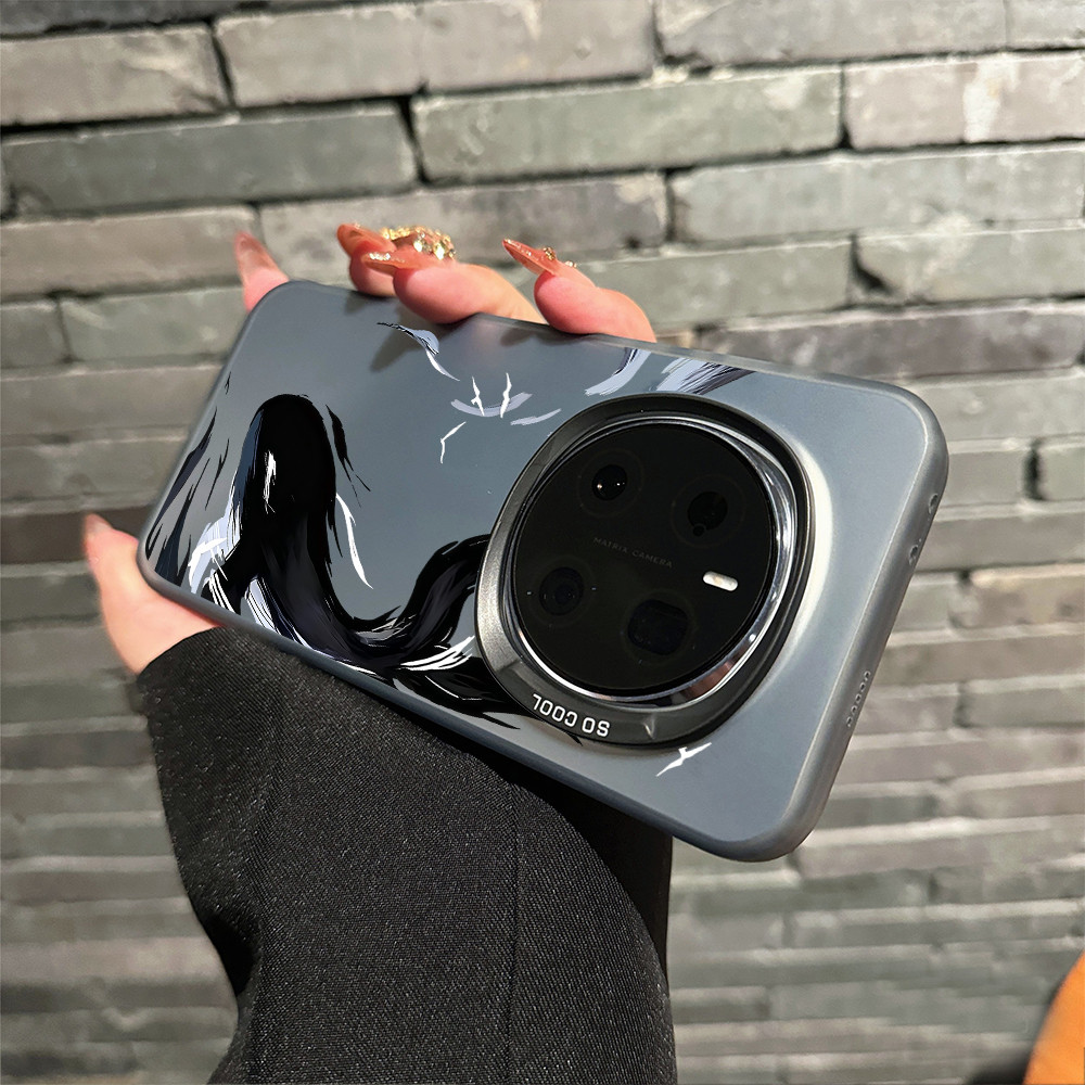 Ốp điện thoại cứng “Ink Whale” Micro Matte cho Honor Magic 8 Pro / 7 Pro / 6 Pro / GT Pro / Win / RT / X60 Pro / X9D / X9C / 400 / 300, chống sốc