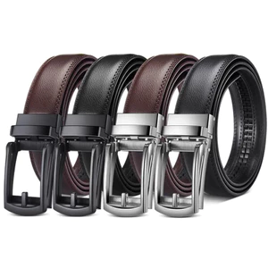 Thắt lưng nam da thật với khóa tự động - Phong cách trang trọng từ WZBeltFactory