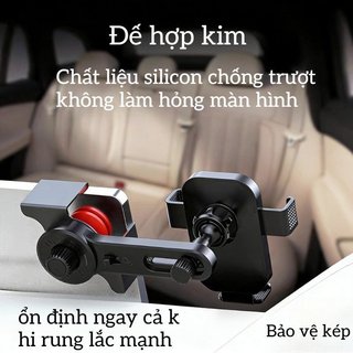 Giá Đỡ Điện Thoại Ô Tô Xoay 360 Chống Trượt Silicon Chống Sốc Dễ Dàng Lắp Đặt Xe Dash Mount