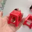 <![J & U-T] Kẹp tóc màu đỏ nổi bật, dễ thương, phụ kiện tóc vui mắt
