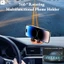 360° Giá đỡ điện thoại ô tô xoay - Giá đỡ bảng điều khiển 2 trong 1 có tấm phát sáng