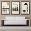 Châu Âu Thành Phố Mỹ Hoạt Hình Kiến Trúc Canvas Poster, Không Khung Chống Thấm Nước Hiện Đại Tối Giản Nghệ Thuật Treo Tường Cho Phòng Khách Phòng Ngủ Phòng Ăn Trang Trí Nhà