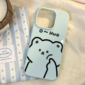 Che miệng dòng Cub cho trường hợp iPhone 17pro iPhone 16/15/14pro Jelly Case