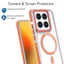 Ốp Lưng Cho Xiaomi 15 Ultra 14T PRO Redmi NOTE 14 5G 13 5G Note 12 4G Trong Suốt Từ Tính Sạc Không Dây Vỏ Điện Thoại acrylic Bảo Vệ Ống Kính Chống Sốc Mặt Sau Cứng