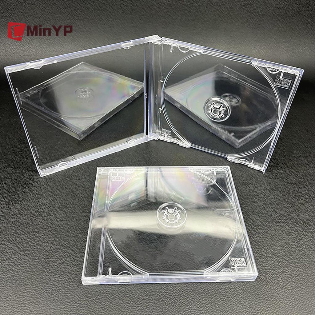CMinYP Nhựa Trong Suốt Đĩa Đơn Hộp Đựng CD CD CD CD Thiên Tính Đĩa DVD Hộp Bảo Quản Hộp Sắp Xếp Album Hộp Trường Hợp Vinh Quang