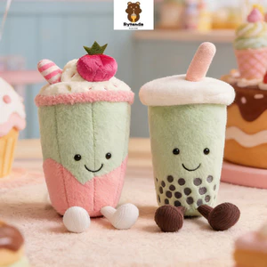 Rytanda Mô Phỏng Dễ Thương Latte Matcha Trà Sữa Xanh Đồ Chơi Sang Trọng Cho Bé Trai Bé Gái Búp Bê Cốc Cà Phê Mềm Mại Gối Sang Trọng Cho Bé Ngủ Ngày Trẻ Em Trang Trí Phòng Ngủ Quà Tặng Sinh Nhật