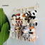 Linh hồn| Đồ Chơi Sang Trọng Giá Để Đồ Treo Tường Tổ Chức Đồ Chơi Nhồi Bông Võng Treo Tường Sắp Xếp Đồ Chơi Sang Trọng 2 Lớp Lưới Bảo Quản Dễ Dàng Lắp Đặt Trang Trí Phòng Trẻ Em Giá Trưng Bày Đồ Chơi Mềm