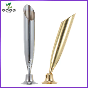 2 Chiếc Thép Không Gỉ Bút Giá Đỡ Bút Đơn Bút Đứng Để Bàn Bút Đế Bút Phụ Kiện zhenghtr