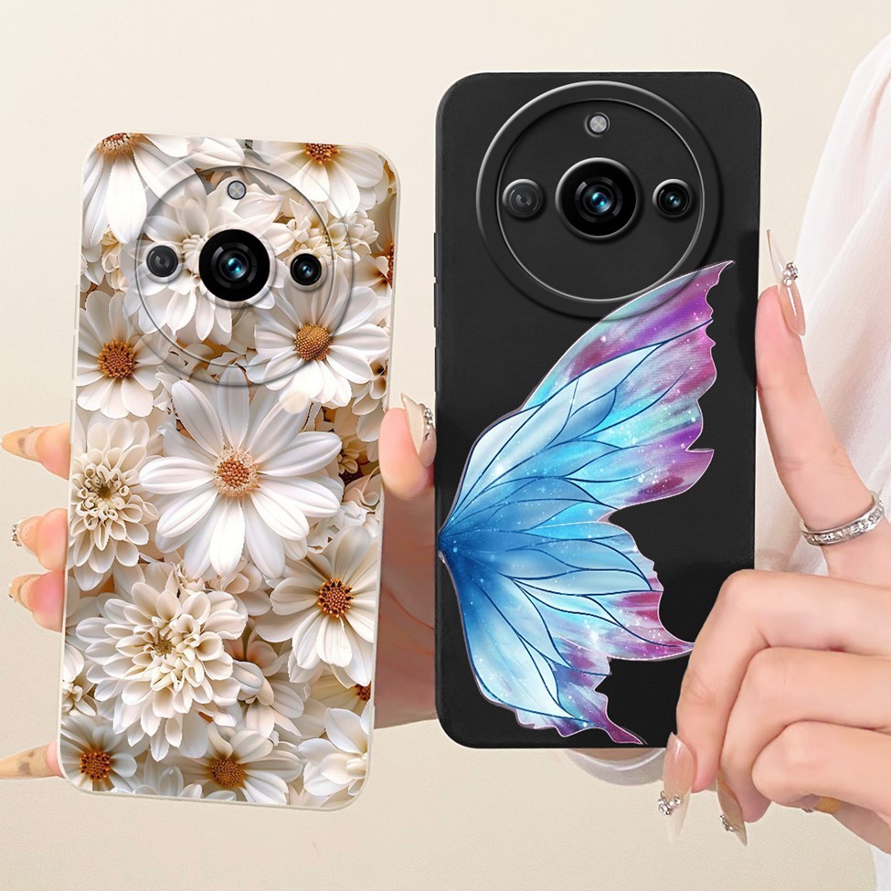 Dành Cho Realme RMX3751 Vỏ Cho Realme 11 Trung Quốc Bìa Hoạt Hình Thời Trang Dễ Thương Ngộ nghĩnh Sơn Vỏ Điện Thoại Silicon
